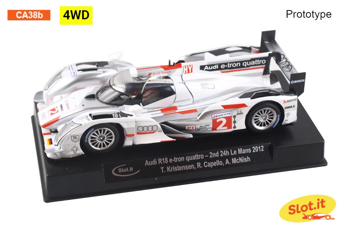 Slot.it - Reggio Emilia - n.2 2nd Le Mans 2012 - 4WD version - CA38b