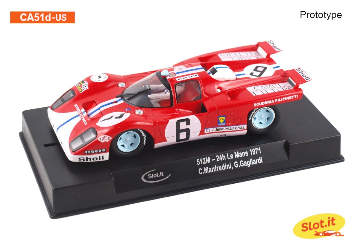 Slot.it - Reggio Emilia - n.6 - 24h Le Mans 1971 - CA51d-US