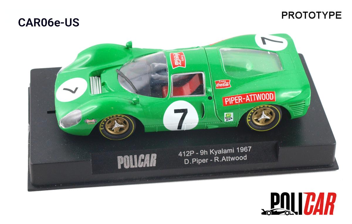 Slot.it - Reggio Emilia - 412P - n.7 9h Kyalami 1967 - CAR06e-US