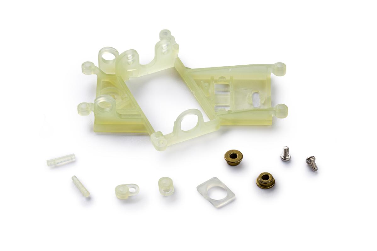 Slot.it - Reggio Emilia - Anglewinder motor mount 1,0mm offset - EVO6 - HARD - bearing version - CH119b