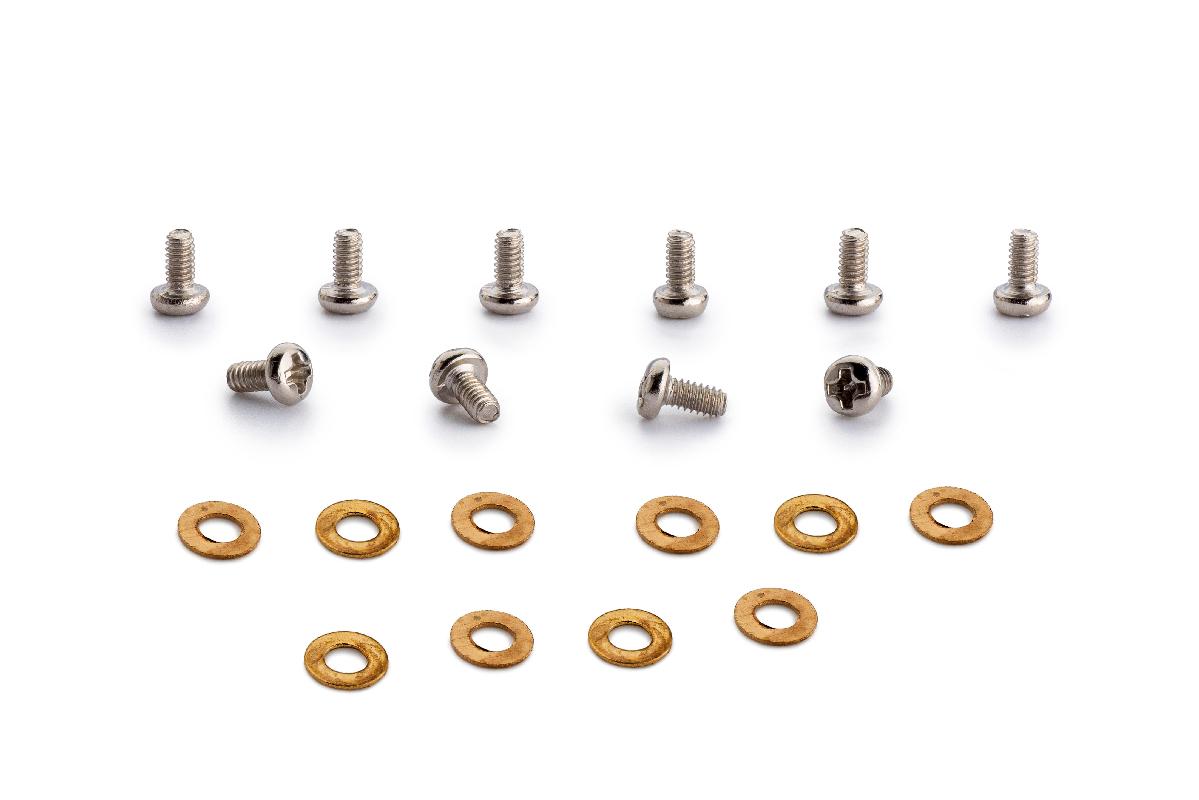 Slot.it - Reggio Emilia - Replacement motor fixing M2 screws (10x) - CH41c