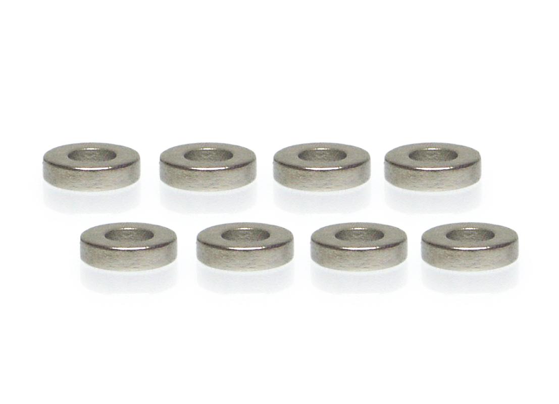 Slot.it - Reggio Emilia - Neodimium magnet for CH09 and front F1 wing Ø6x1.5mm (8x) - higher strength +20% - CN12