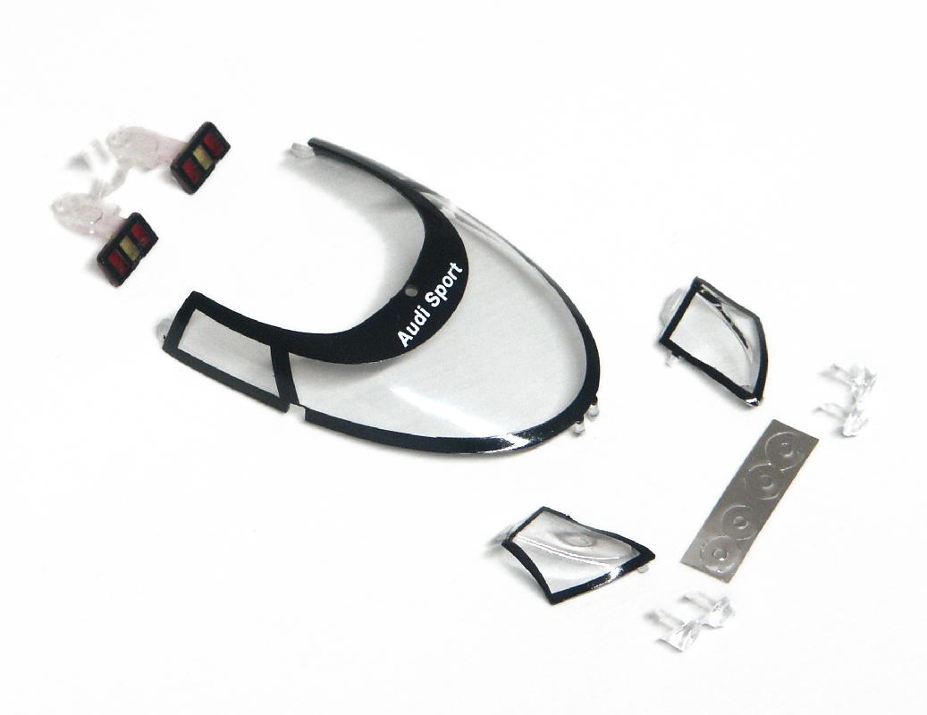 Slot.it - Reggio Emilia - R8C Reloaded transparent parts - CS12v