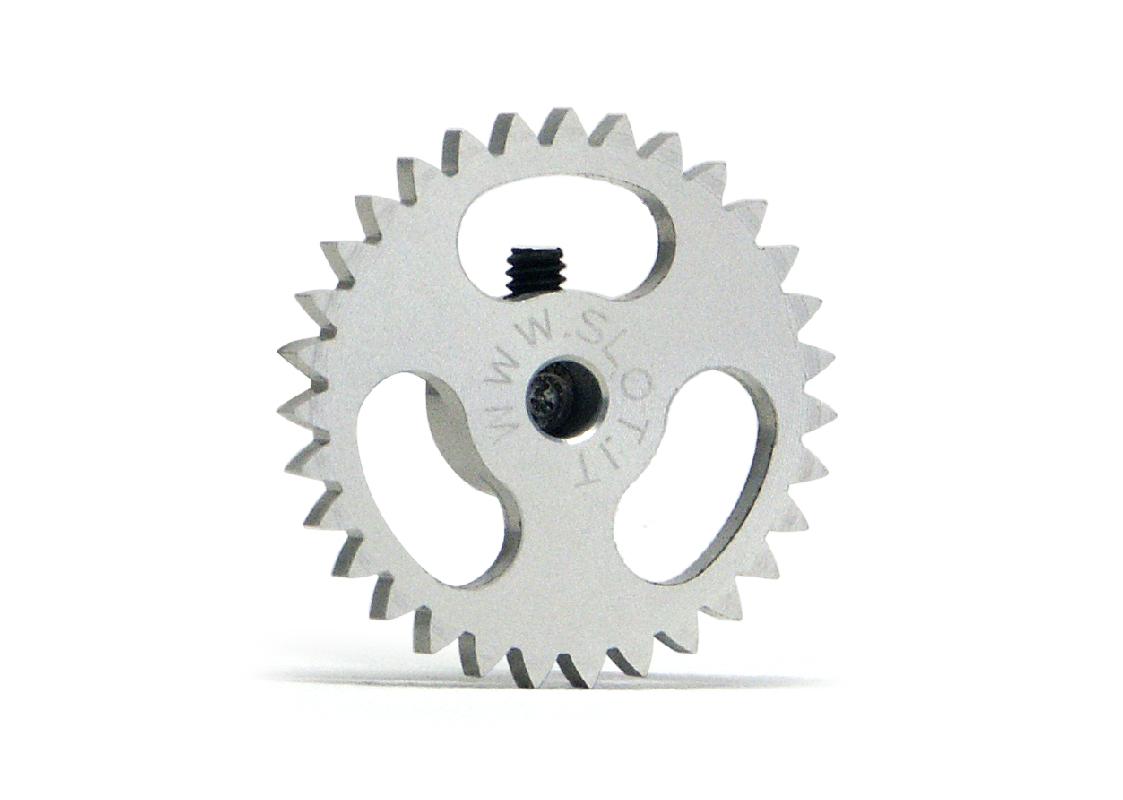 Slot.it - Reggio Emilia - 31 teeth, lightened, hex screw M2, ergal, Ø18mm - GS1831