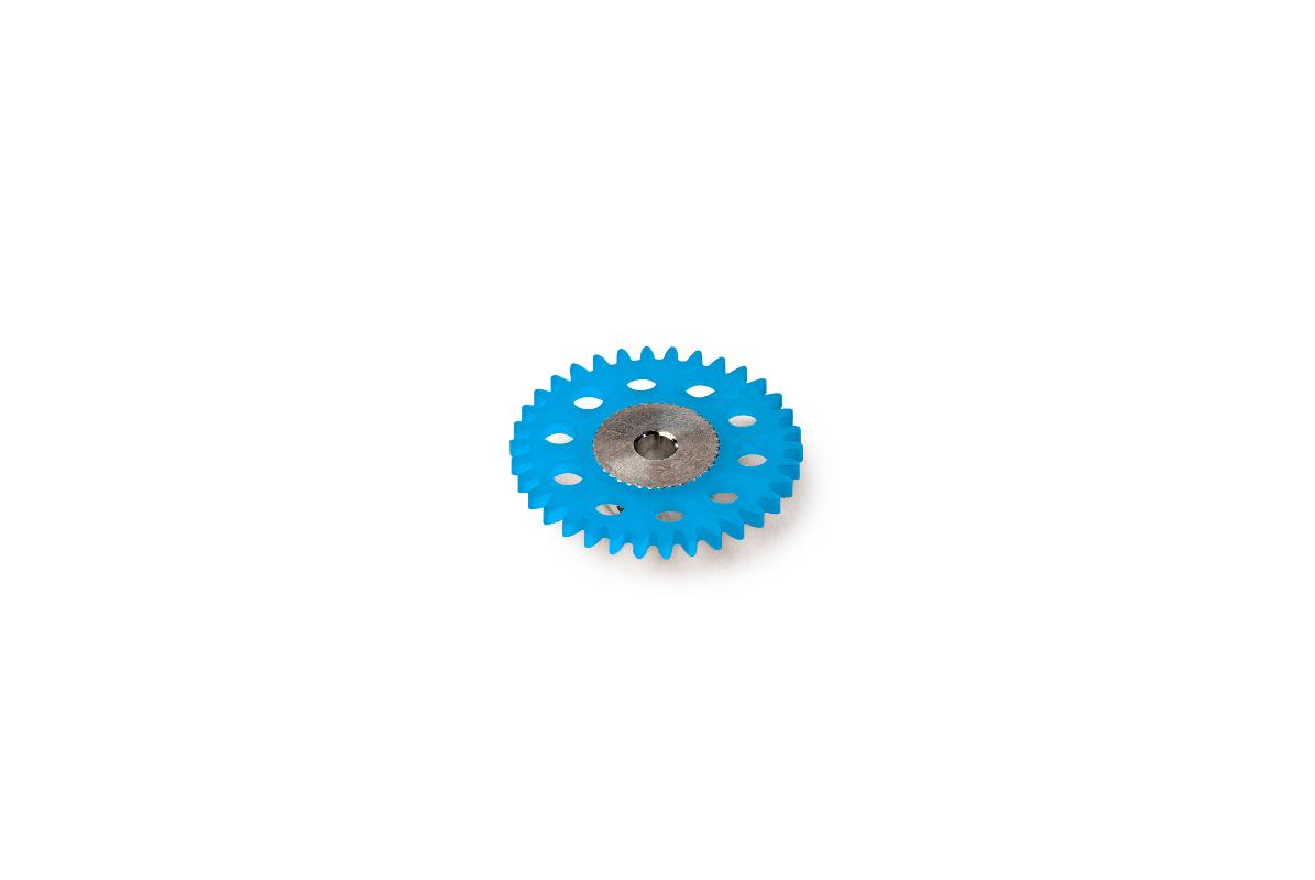 Slot.it - Reggio Emilia - 34 teeth, hex screw M2, Ø18mm, light plastic - GS1834-LPL
