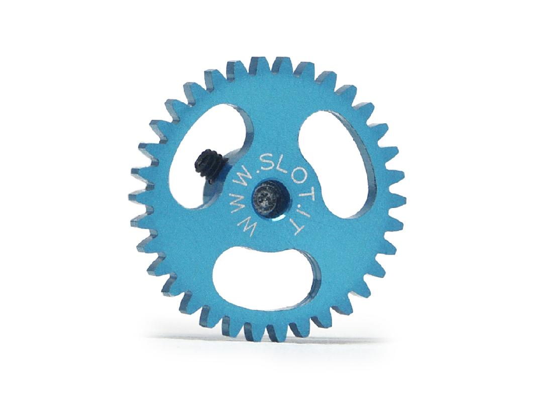 Slot.it - Reggio Emilia - 34 teeth, lightened, hex screw M2, ergal, Ø18mm - GS1834
