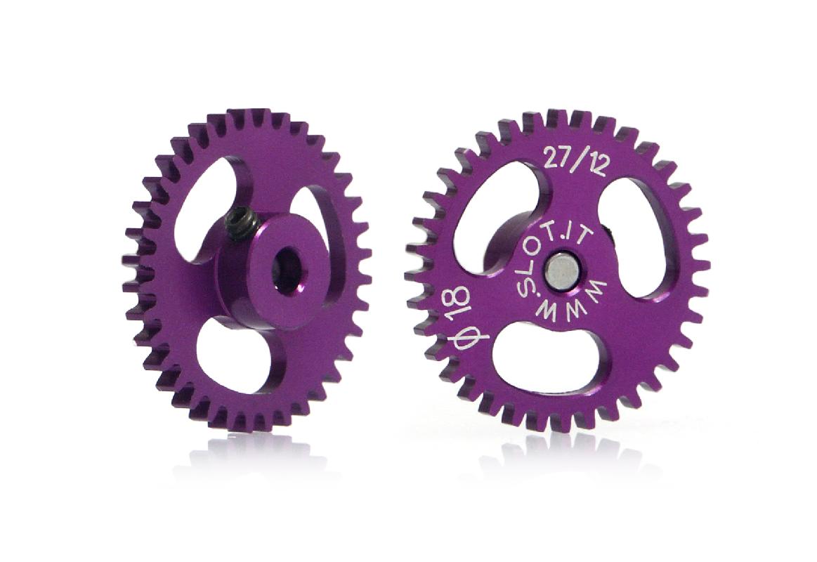 Slot.it - Reggio Emilia - 36 teeth, lightened, hex screw M2, ergal, Ø18mm - GS1836