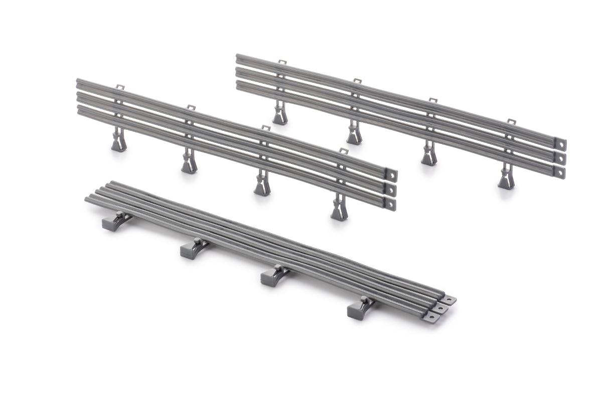 Slot.it - Reggio Emilia - Guardrail 25cm grey - 10pcs - P020g-10