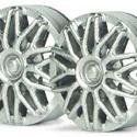 Slot.it - Reggio Emilia - Wheel insert, BBS type, silver, for Ø15,8mm wheels (4x) - PA03s