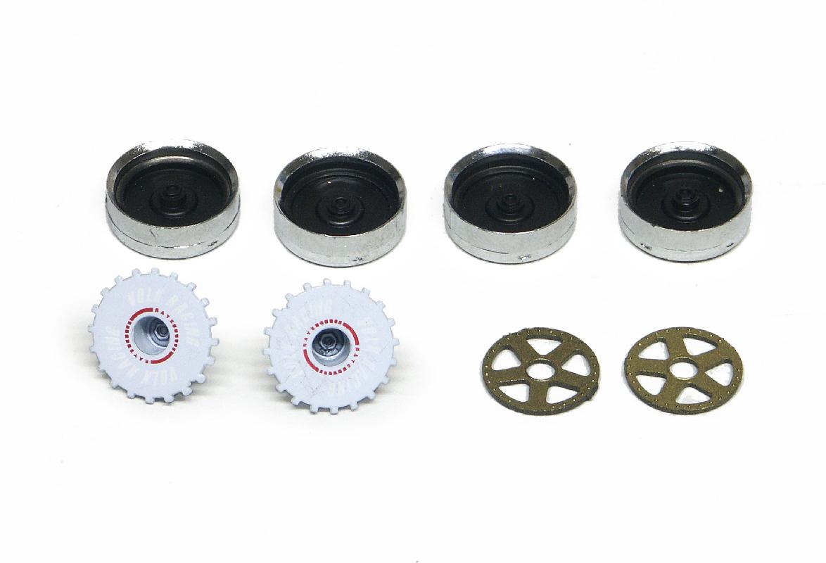 Slot.it - Reggio Emilia - Wheel Inserts for Ø15,8mm wheels (4+2) - PA44