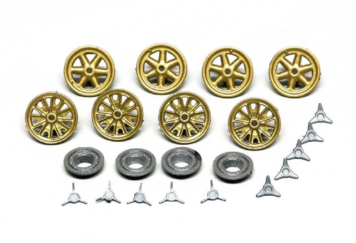 Slot.it - Reggio Emilia - Wheel Inserts for Ø15,8/16,5mm wheels (4+4) - PA46