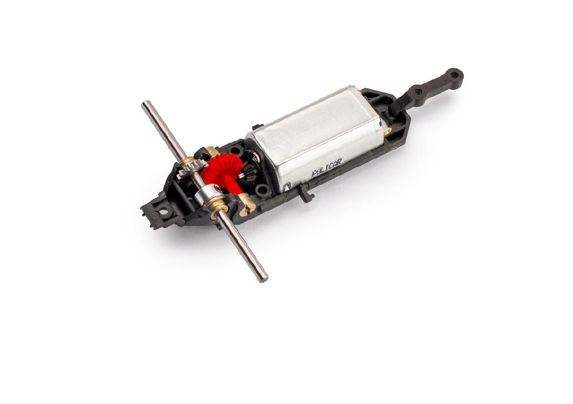 Slot.it - Reggio Emilia - F1 70s assembled narrow motor mount, axle 51mm, bevel gears, Z18 crown - PCH01-51z18a