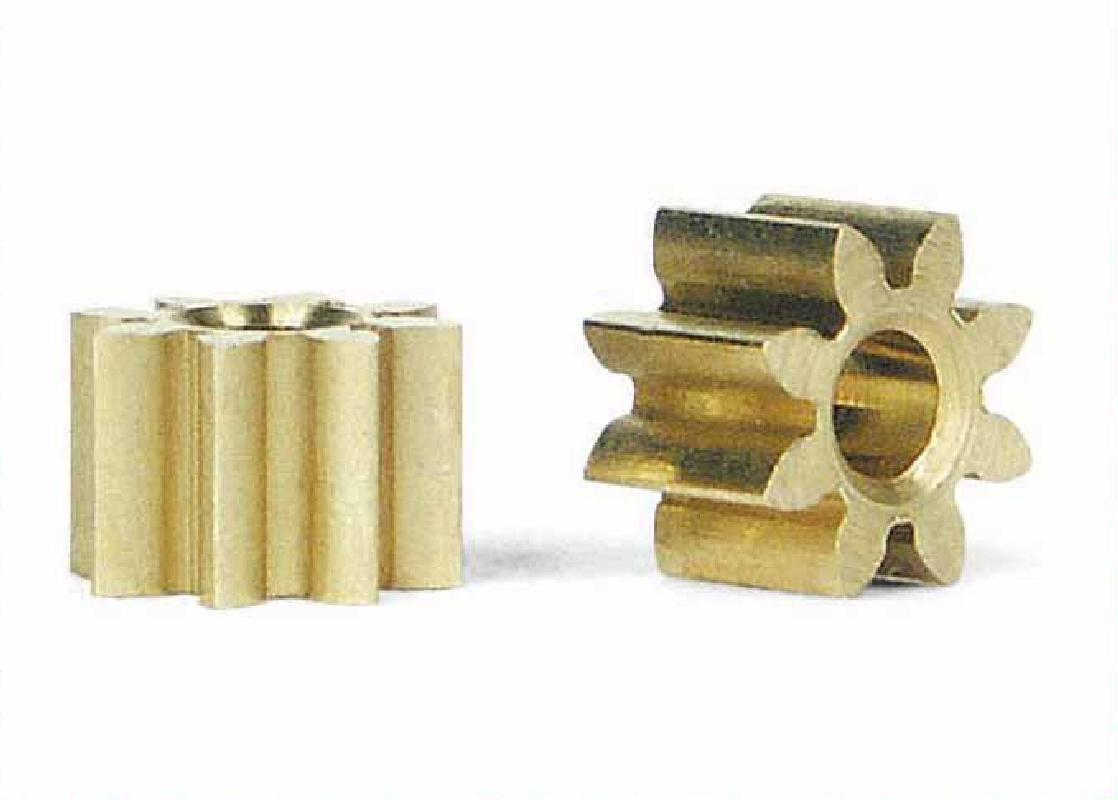 Slot.it - Reggio Emilia - Brass pinions 8 teeth Ø5.5mm (2x) - PI08