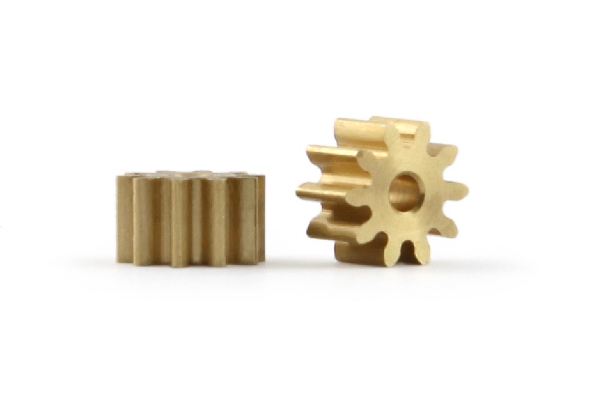 Slot.it - Reggio Emilia - Brass pinions 10 teeth Ø6mm (2x) - internal Ø1.5mm - PI6010o15