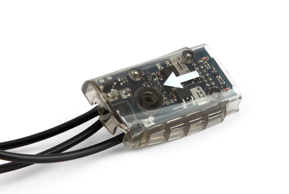 Slot.it - Reggio Emilia - Analog cartridge, common ground (positive wiring) high current (40A peak - 20A cont) - SCP201g