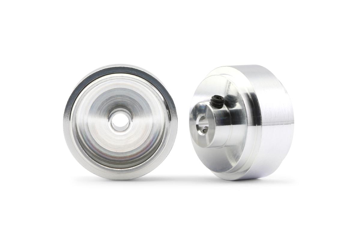 Slot.it - Reggio Emilia - Aluminum Ø15.8x8.2x2.5mm wheels, M2 grub, (2x) - ex WH1050-Al - W15808225A