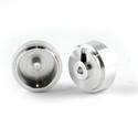 Slot.it - Reggio Emilia - Aluminum Ø16.5x8.2x1.5mm wheels, M2 grub, silver (2x), 1.5g - ex PA43-Als - W16508215A