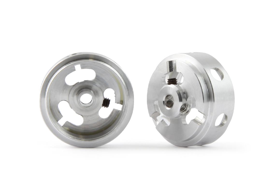 Slot.it - Reggio Emilia - Magnesium ø17.3x8.2x1.5mm hollow wheels, M2 grub, 0.8g (2x) - ex WH1230-Mg - W17308215M