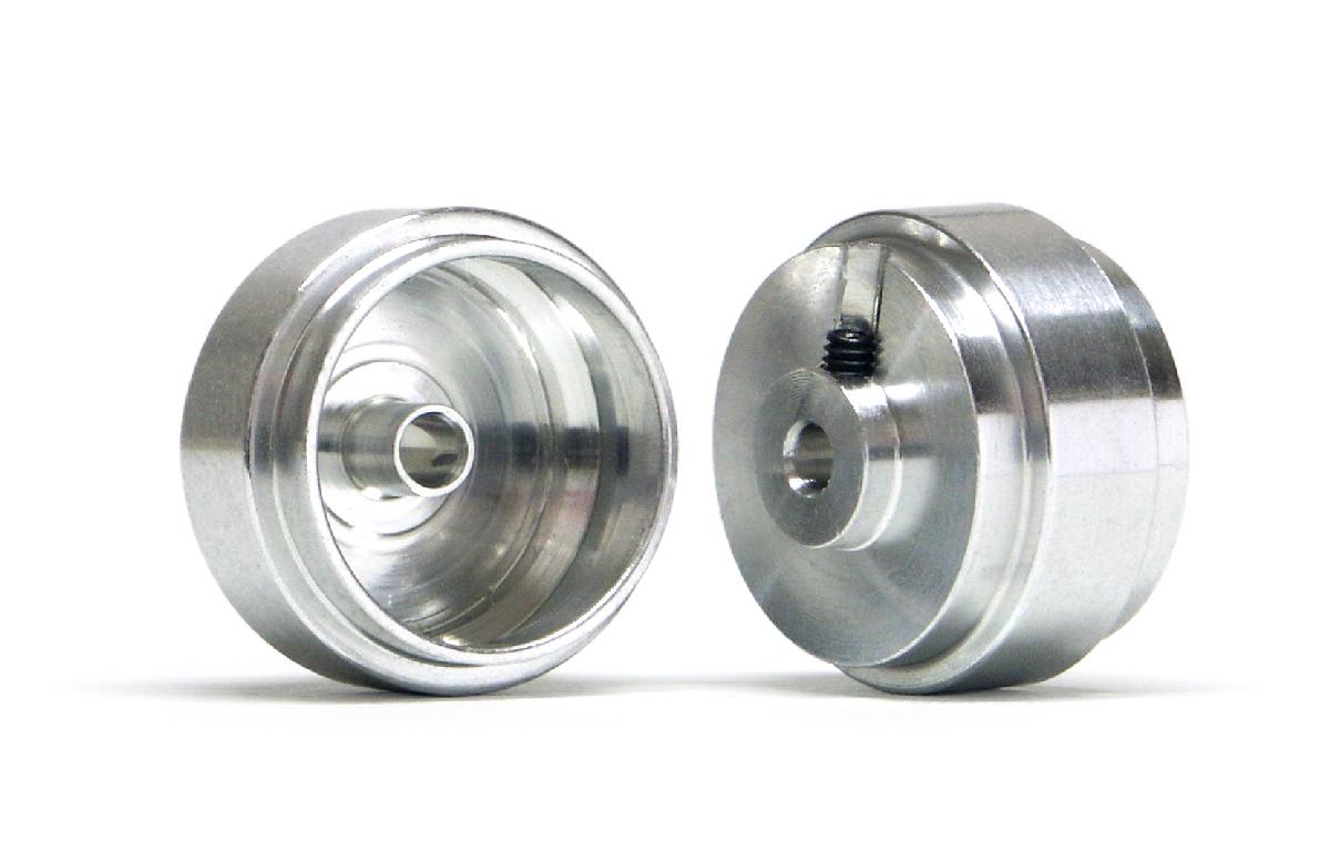 Slot.it - Reggio Emilia - Aluminum ø17.3x9.75x1.5mm wheels, M2 grub, 1.6g (2x) - ex PA62-Als - W17309715A